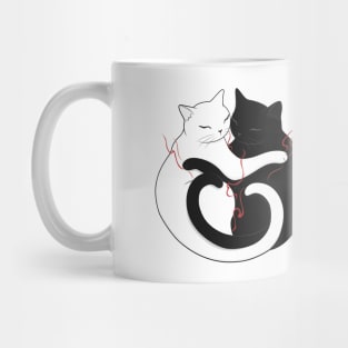 Blazing Cat Love Mug